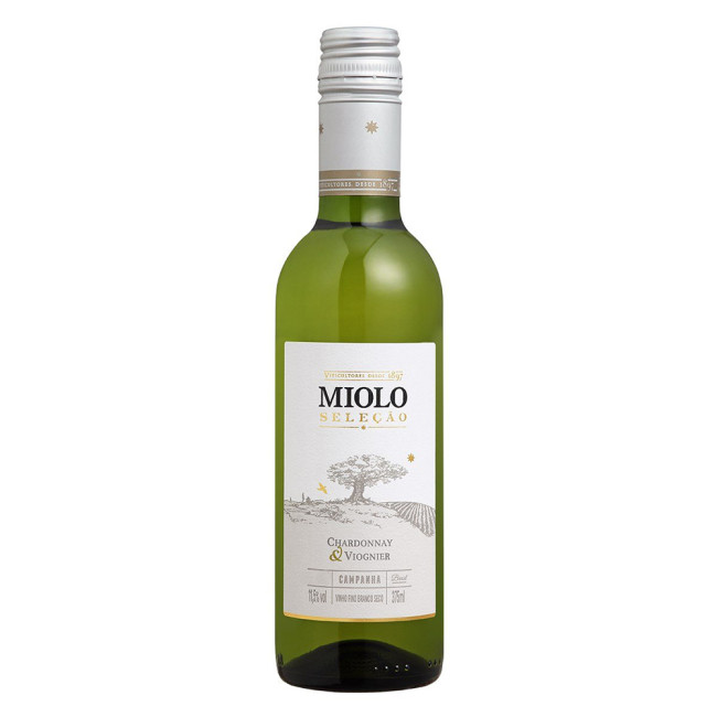 Vinho Miolo Seleção Chardonnay + Viogner 375ml