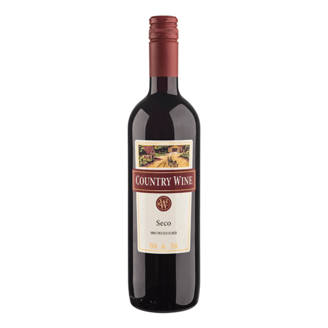 Vinho Country Wine Tinto Seco 750 ml