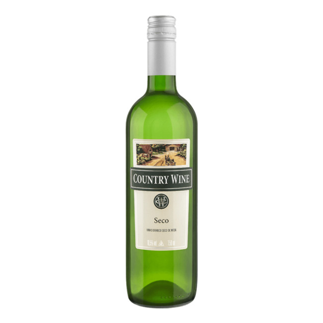 Vinho Country Wine Branco Seco 750 ml 