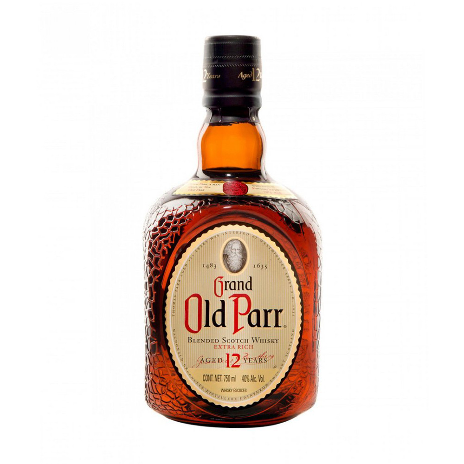 Whisky Old Parr Grand 12 Anos 1L
