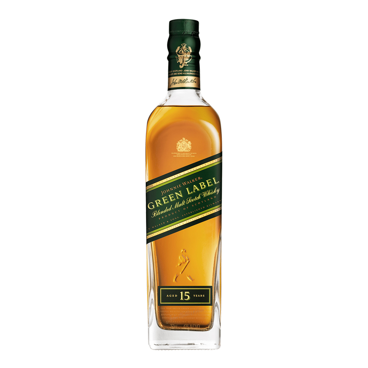 ［ランエボ］Johnnie Walker Green Label 15年 Whisky Johnnie Walker Green Label 15 Anos 750ml