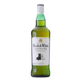Whisky Black & White Blended Scotch 1L