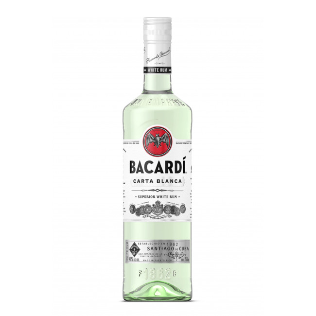 Rum Bacardi Carta Blanca