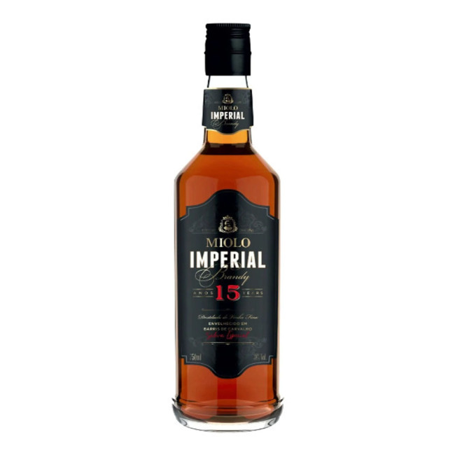 Conhaque Miolo Brandy Imperial 15 Anos 750ml