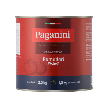 Tomate sem pele Pomodori Pelati Paganini 2500g