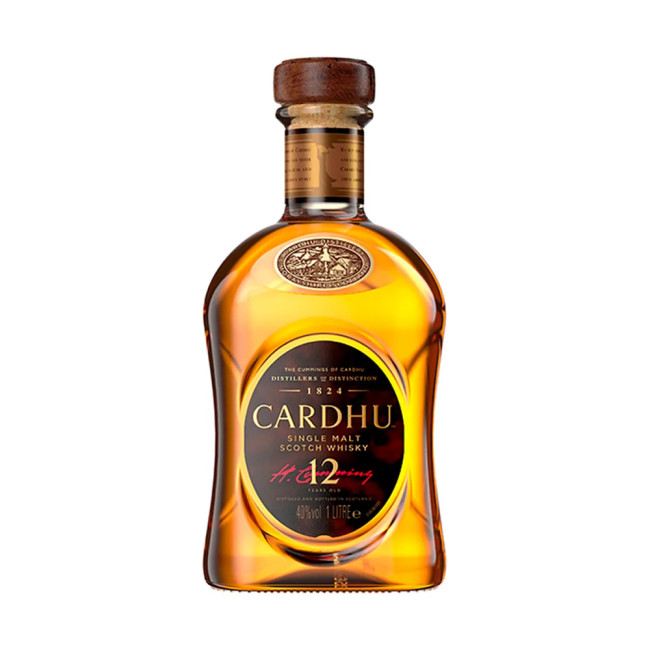 Whisky Cardhu 12 Anos - Single Malt 1L