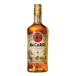 Rum Bacardi Añejo 4 Anos 750ml                                               