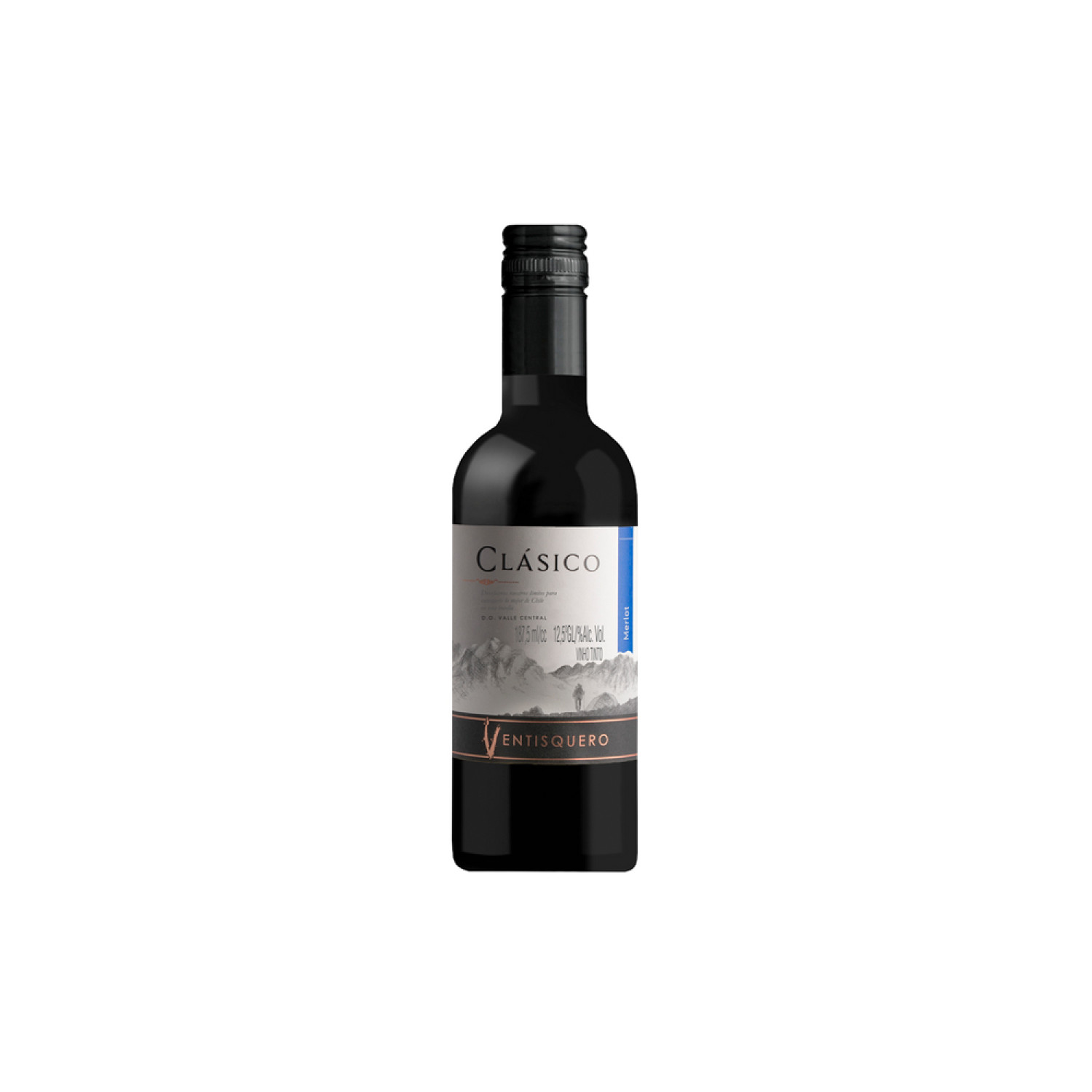 Vinho Baby Ventisquero Clasico Merlot Mini 187 ml