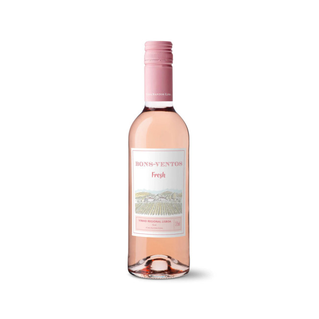 Vinho Bons Ventos Rosé Meia Garrafa 375ml
