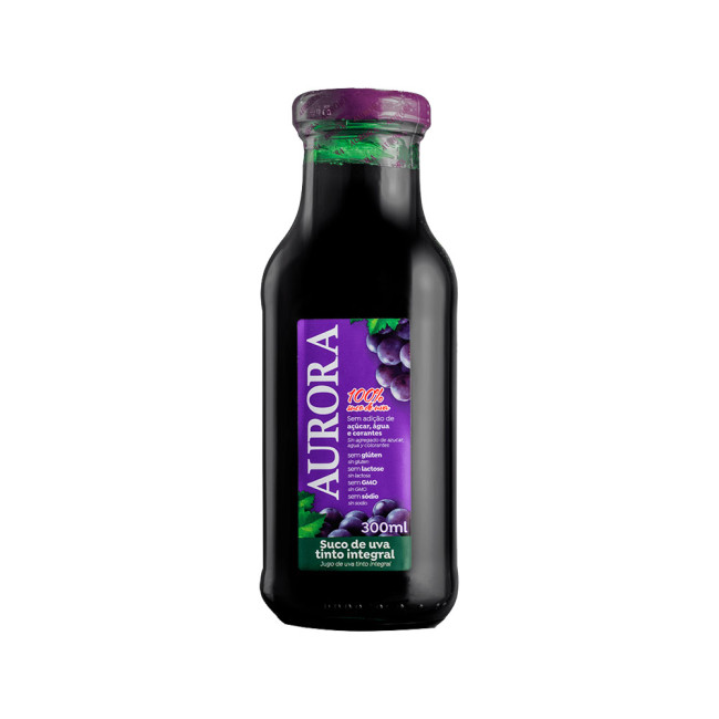 Suco de Uva Integral Aurora 300ml
