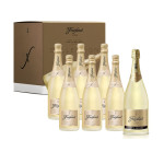 Kit Cava Freixenet Carta Nevada DemiSec - 6gfs 750ml + 1gf 1,5L
