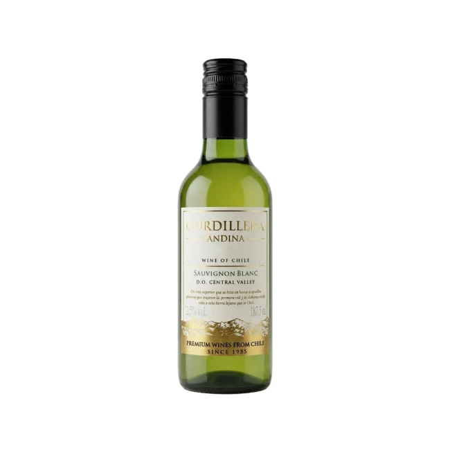 Vinho Baby Cordillera Andina Sauvignon Blanc Mini 187,5ml