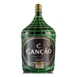 Vinho Garrafão Canção Tinto Seco 4,6 Litros