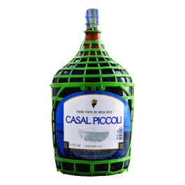Garrafão Casal Piccoli Tinto Seco 4,6L