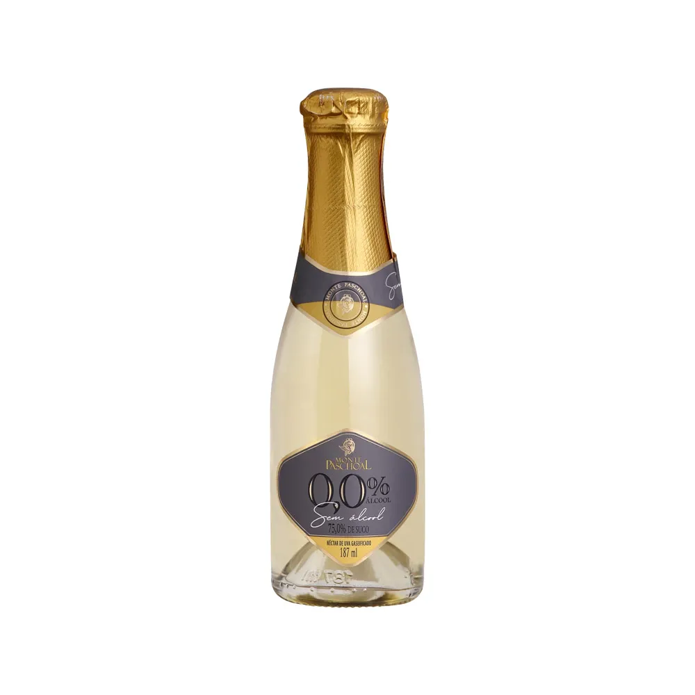Mini Espumante Monte Paschoal Zero Álcool Baby 187ml