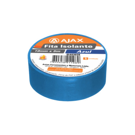 A03038 - Fita isolante azul - 5 metros