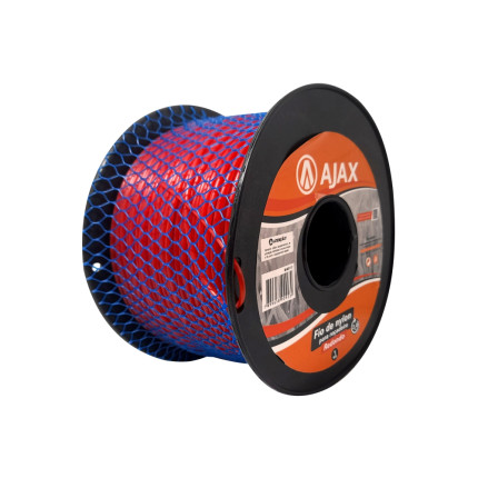 A01117 - Fio de nylon para roçadeira - 2,0 mm redondo - 1 kg 