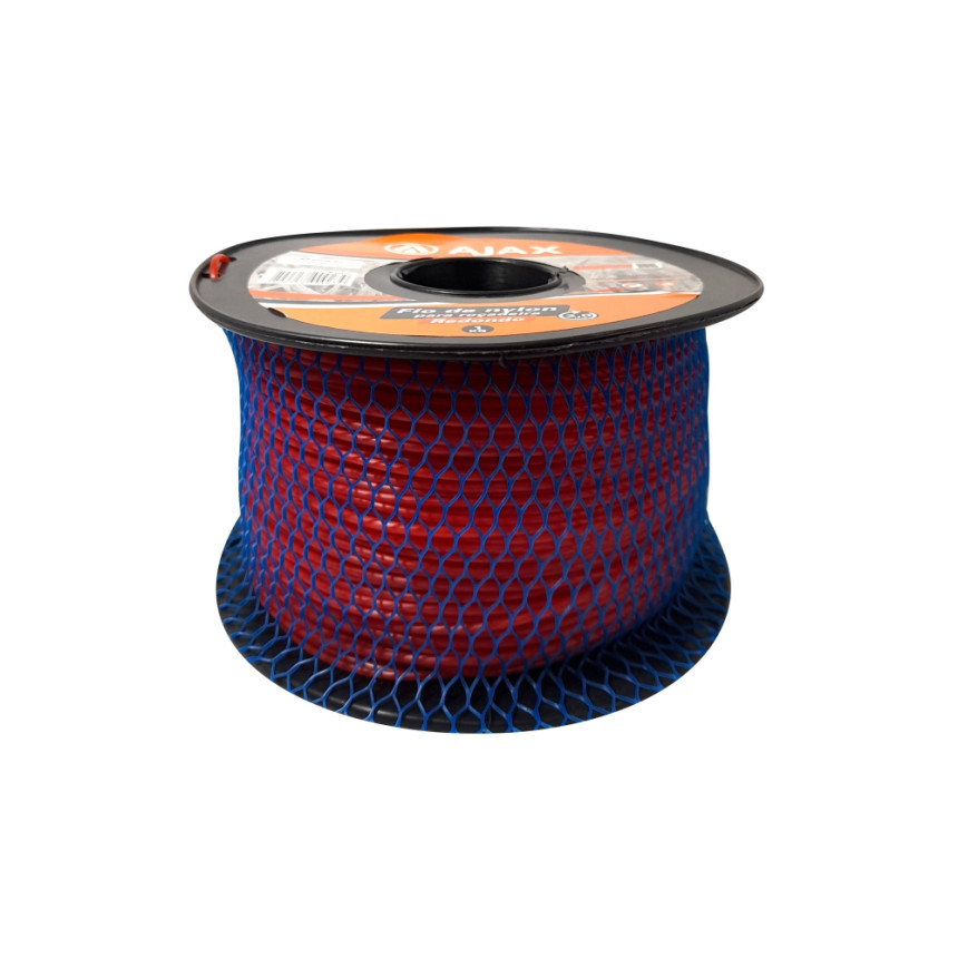 A01117 - Fio de nylon para roçadeira - 2,0 mm redondo - 1 kg 