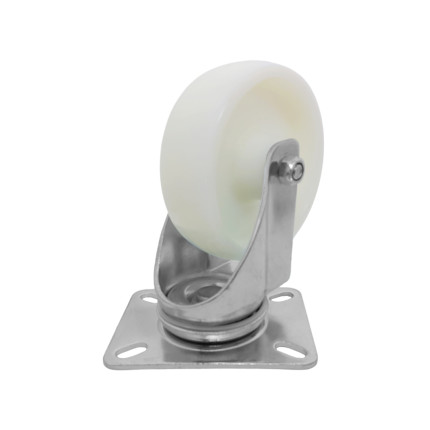 A09342-G - Rodízio de nylon - 4" - giratório