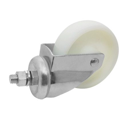 A09342-GR - Rodízio de nylon - 4" - giratório com rosca