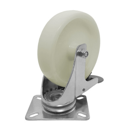 A09352-GFT - Rodízio de nylon - 5" - giratório com freio total