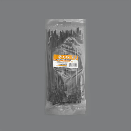 A11030 - Abraçadeira de nylon - 140 X 3,5 mm - preta