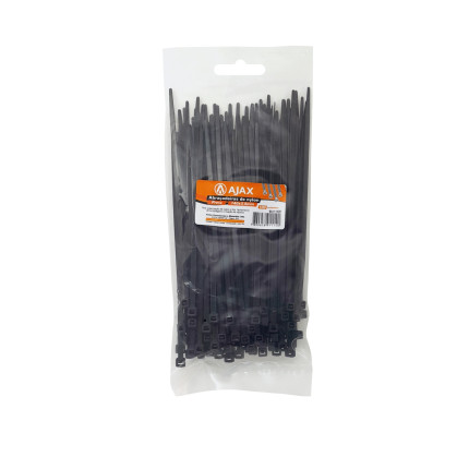 A11030 - Abraçadeira de nylon - 140 X 3,5 mm - preta