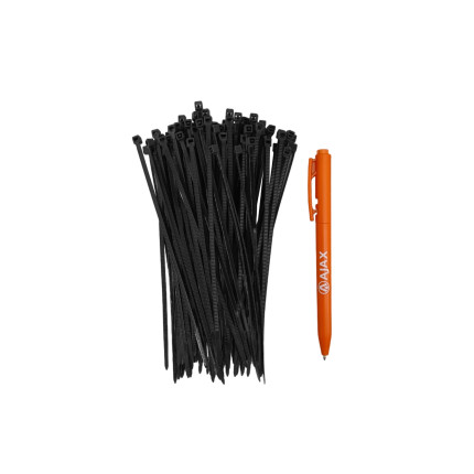 A11032 - Abraçadeira de nylon - 150 X 3,0 mm - preta