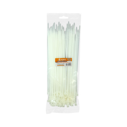 A11037 - Abraçadeira de nylon - 250 X 4,8 mm - branca