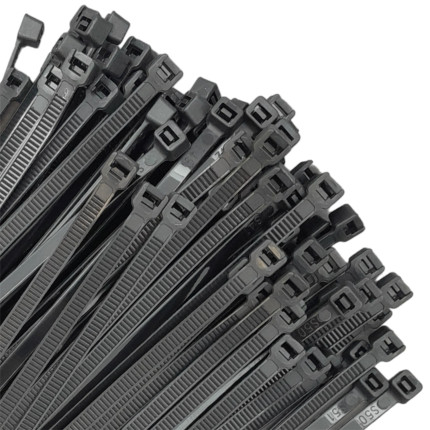 A11038 - Abraçadeira de nylon - 250 X 4,8 mm - preta