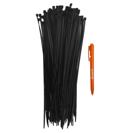 A11040 - Abraçadeira de nylon - 280 X 3,5 mm - preta