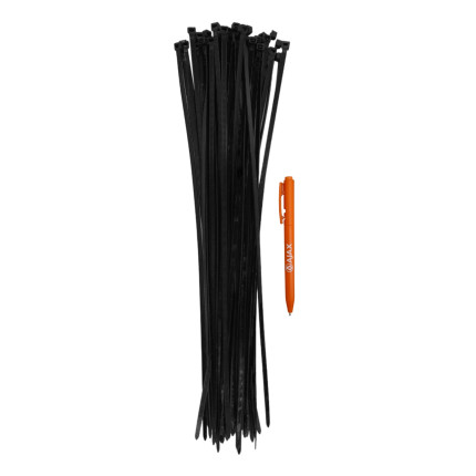 A11046 - Abraçadeira de nylon - 380 X 4,8 mm - preta