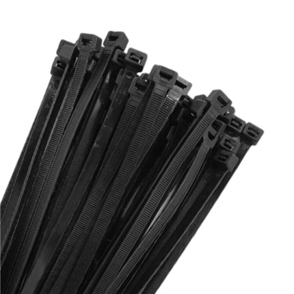 A11048 - Abraçadeira de nylon - 400 X 7,6 mm - preta