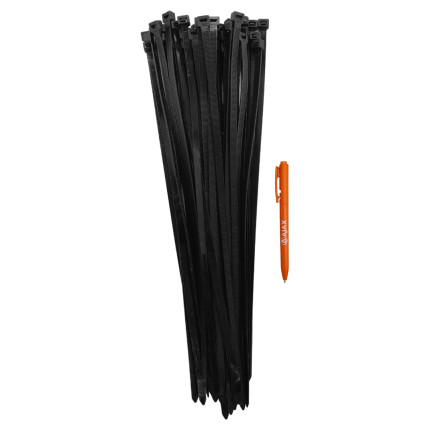 A11048 - Abraçadeira de nylon - 400 X 7,6 mm - preta