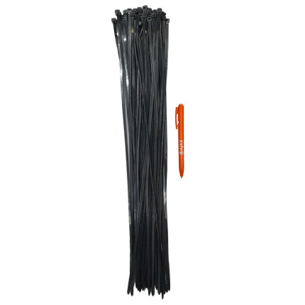 A11050 - Abraçadeira de nylon - 500 X 4,8 mm - preta