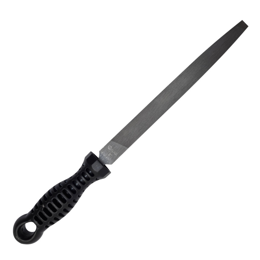 A06522 - Lima chata para enxada - 8" - com cabo plástico 