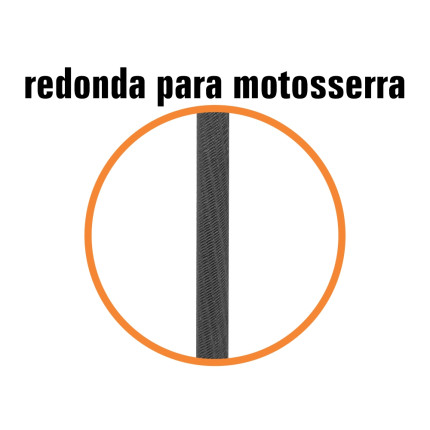A06524 - Lima redonda para motosserra - 8" X 5/32"