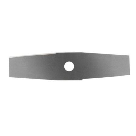 A01130 - Lâmina de aço para roçadeira - 2 pontas - furo de 1" 