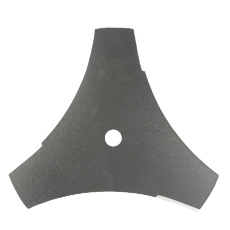 A01133 - Lâmina de aço para roçadeira - 3 pontas - furo 20 mm