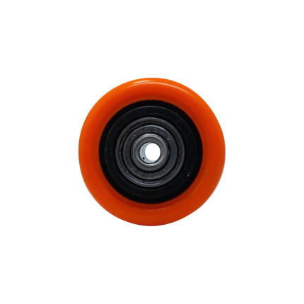 A09120 - Roda de PVC laranja - 2"