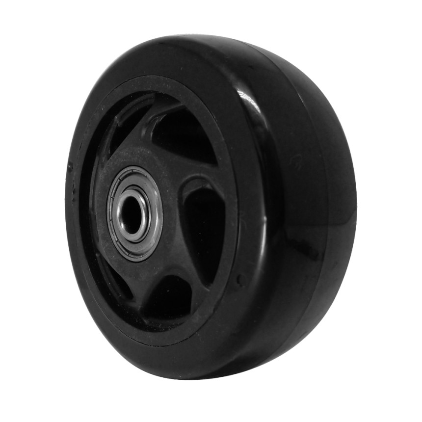 A09440 - Roda de PVC preto - 4"