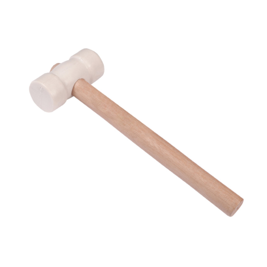A06068 - Martelo de borracha - branco - 40 mm 
