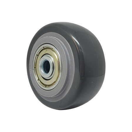 A09220 - Roda de PVC cinza - 2" 