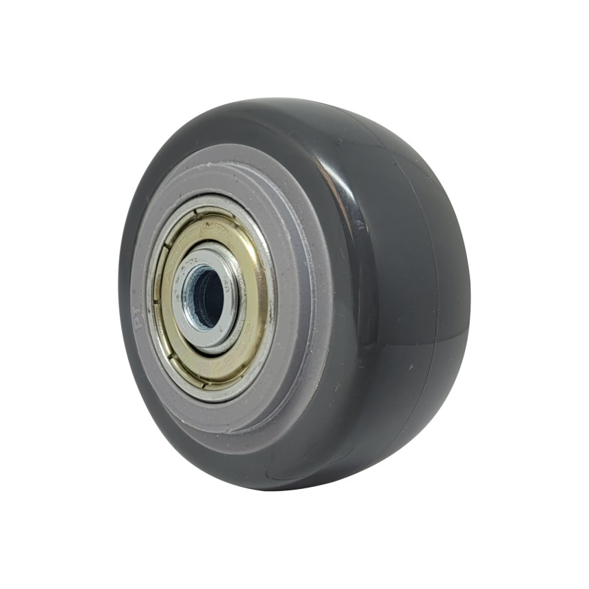 A09220 - Roda de PVC cinza - 2" 