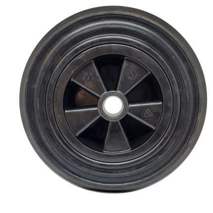 A09582 - Roda para rodízio container plástico - 8" 