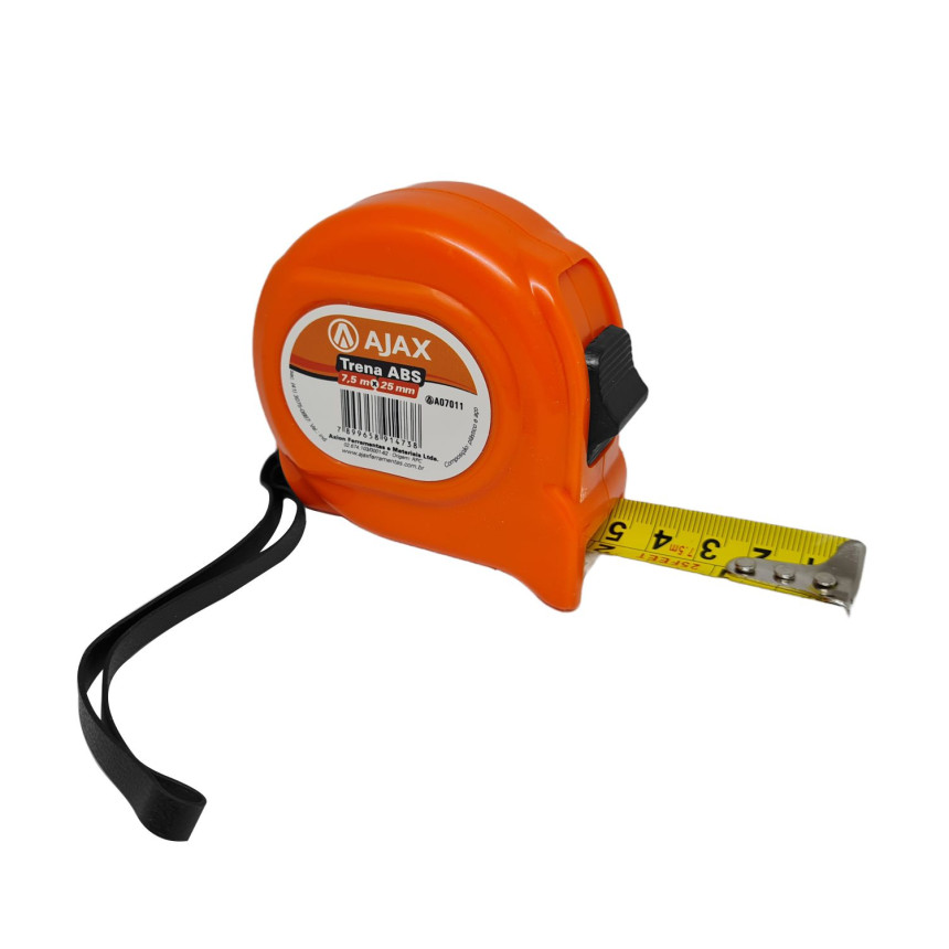 A07011 - Trena ABS - 7,5 m x 25 mm 