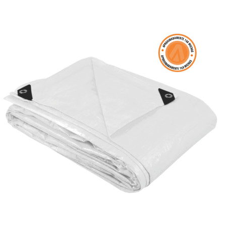 A08146 - Lona de polietileno - 2 X 2 m - branca - 100 g/m² 