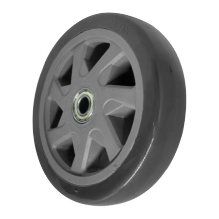 A09260 - Roda de PVC cinza - 6"