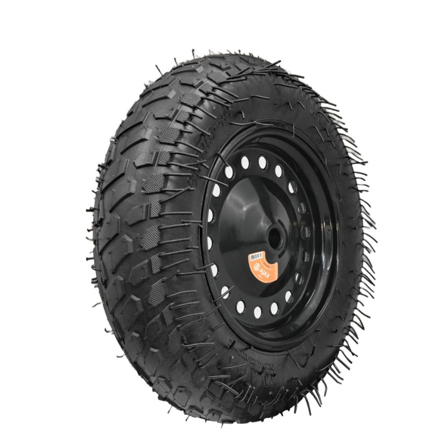 A04420I - Roda Ajax - 3.25-8 - 2 lonas - furo passante - 20,7 mm