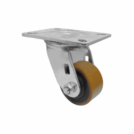 A08534-GI - Rodízio de poliuretano moldado 314 - 3" - giratório